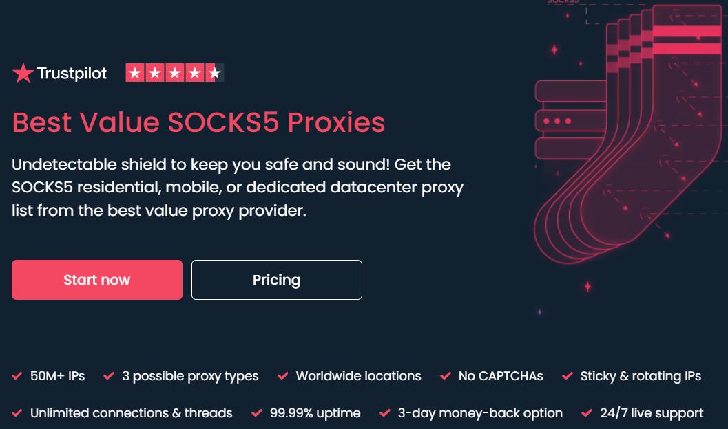 smartproxy socks5 proxies