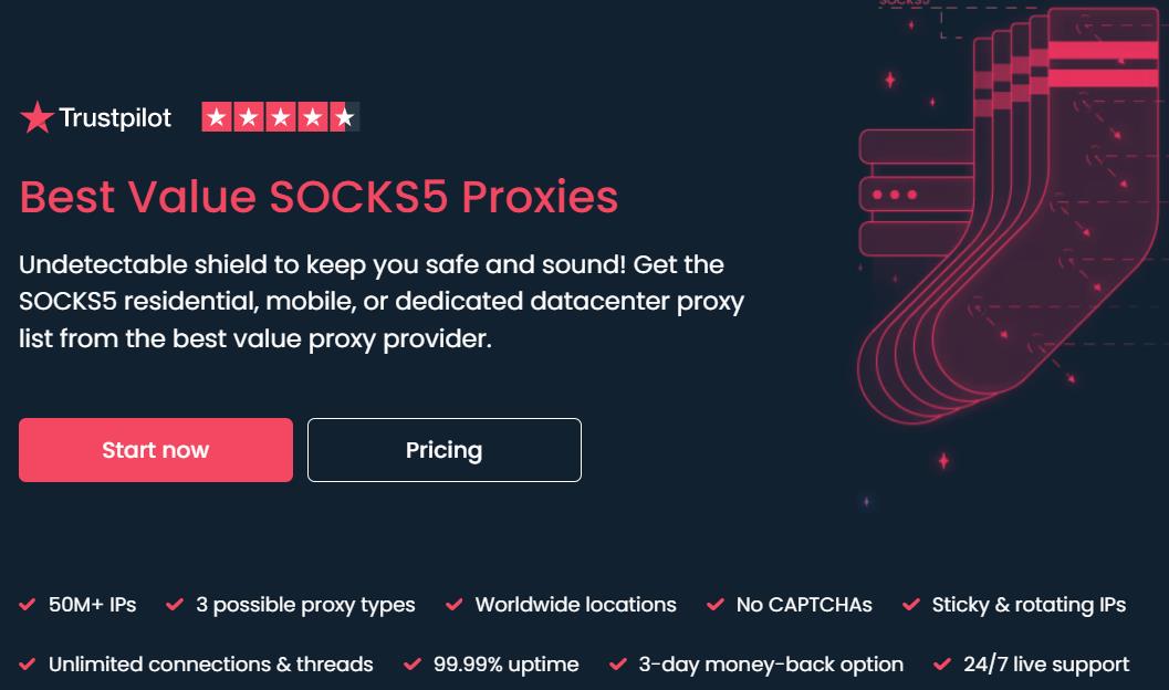 smartproxy socks5 proxies